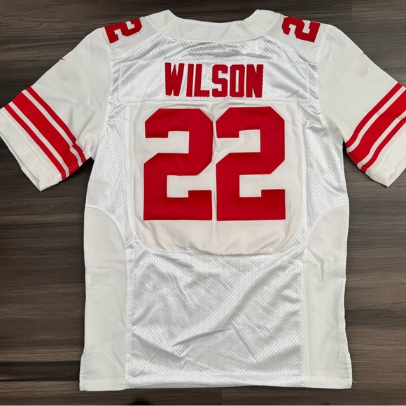 Nike New York Giants David Wilson #22 NFL Limited Elite Stitched Jersey Men 40 M - Picture 7 of 8